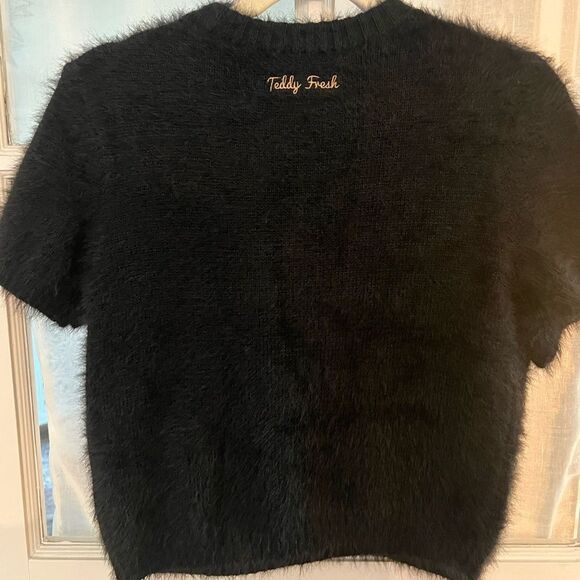 Teddy Fresh x Urban Outfitters Fluffy Bear Short Sleeve Sweater - Picture 5 of 8